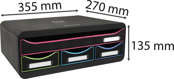Actual product image Exacompta Stackable boxes (A4+)