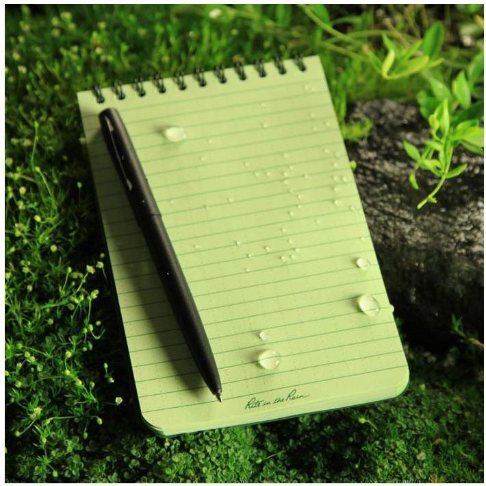 Actual product image Rite in the Rain All-weather notebook (Checked, Hardcover)