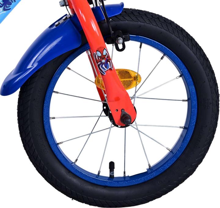 Immagine prodotto Spiderman Bicicletta per bambini Spider-Man da 14 pollici blu - sicurezza, comfort e divertimento a lungo