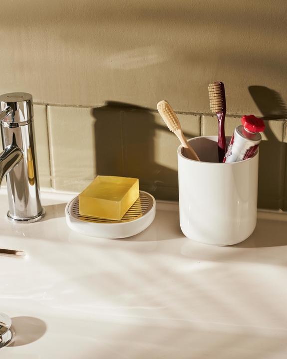 Actual product image Alessi Birillo toothbrush holder (Ø 9 x 11 cm)