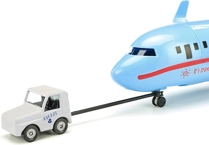 Produktbild Siku Verkehrsflugzeug mit Zubehör