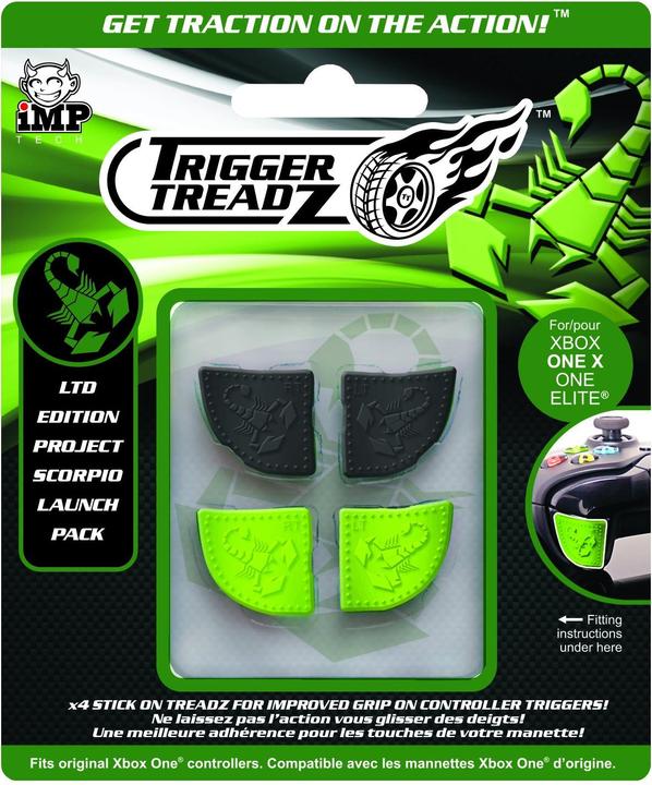 Actual product image GED Trigger Treadz Ltd Edit. Project Scorpio (4 packs) (Xbox One S)