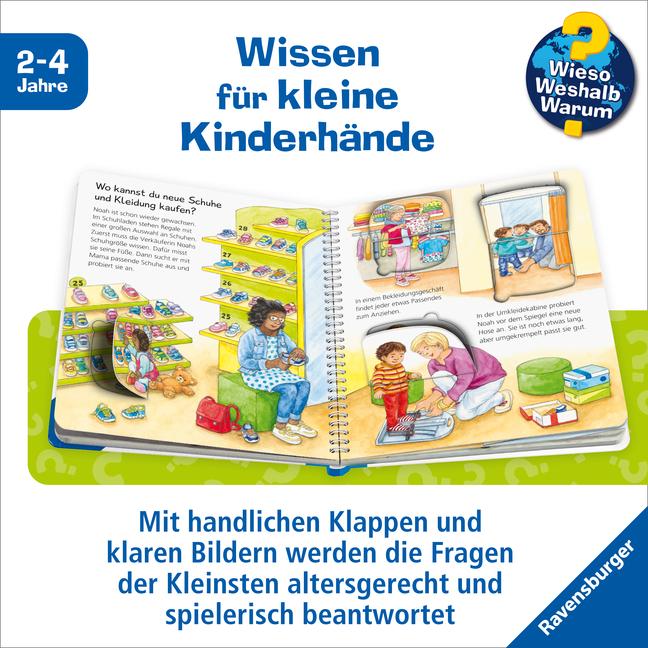 Produktbild Ravensburger Wieso? Weshalb? Warum? junior, Band 50: Wir gehen einkaufen (Deutsch, Patricia Mennen, Ursula Weller, 2024)