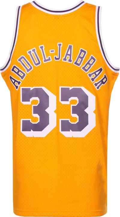 Immagine prodotto Mitchell & Ness Maglia Swingman La Lakers 198485 Kareem Abduljabbar (M)