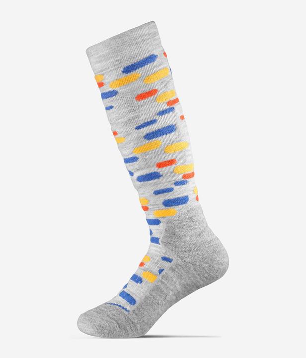 Wedze Ski- und Snowboardsocken Kinder - 100 Motive