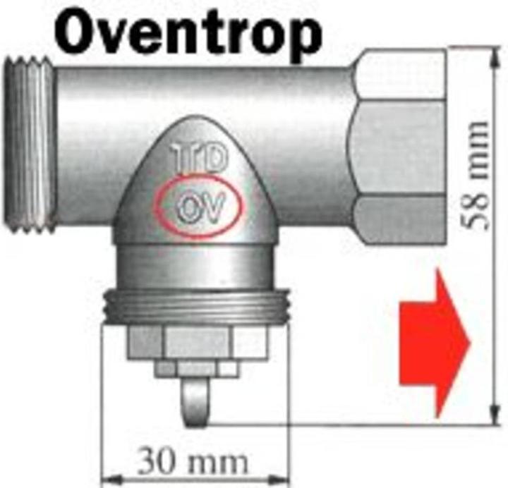 Image du produit Eurotronic Adaptateur Oventrop