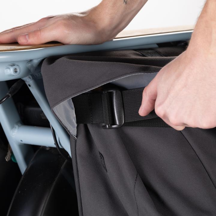 Immagine prodotto Decathlon Doppel-Fahrradtasche Longtail (100 l, Borsa portapacchi)