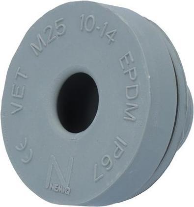 Image du produit Nemiq Passe-câble à membrane, 26... 35mm, Caoutchouc, Gris (Trou de câble, 20 cm)