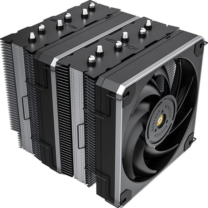Image du produit Montech Refroidisseur CPU Metal DT24, 2x120mm (153 mm)