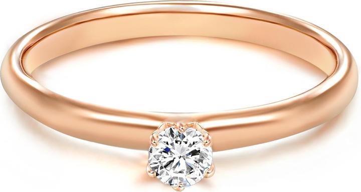 Trilani Damen Sterling Silber Zirkonia roségold - 4166