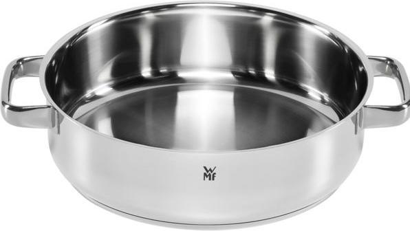 Produktbild WMF Kochtopf Dampfgarer rund 28cm Glasdeckel Silikonrand Vitalis Edelstahl (EU-Stecker)