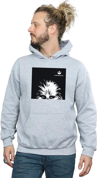 Actual product image Star Wars Mens Chewbacca Look Hoodie (L)