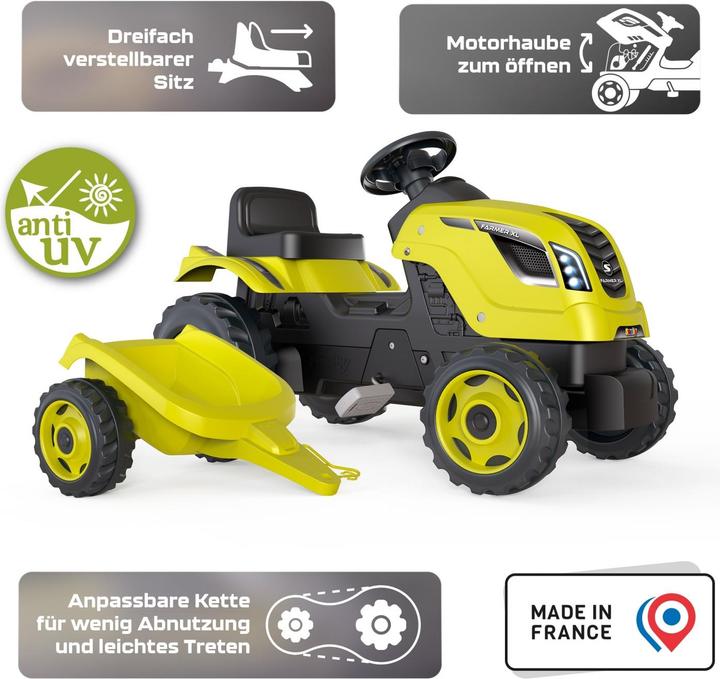 Actual product image Smoby Farmer XL + Trailer