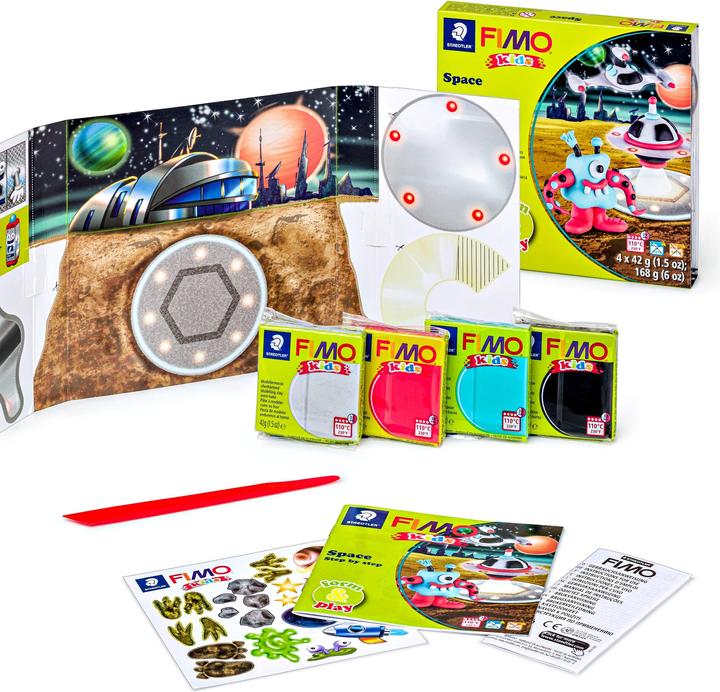 Actual product image Fimo - Kids Form & Play Set - Space (8034 17 LZ)