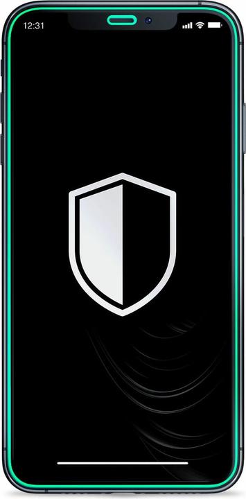 Actual product image 3MK NeoGlass for iPhone X / XS black frame (1 Piece, Apple iPhone X)