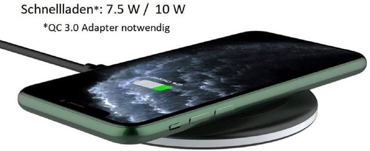 Produktbild Rapoo XC110 Drahtloses QI-Ladepad, 10W (10 W)