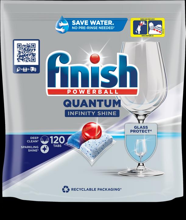Finish Quantum Infinity Shine Megapack (Tabs, 120 x)