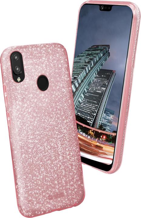 Pink glitter