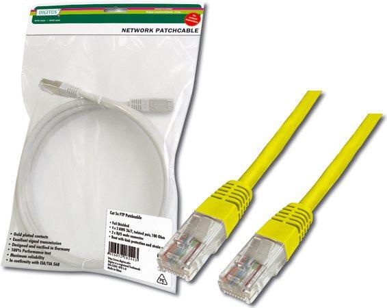 Produktbild Digitus Netzwerkkabel (U/UTP, CAT5e, 0.50 m)