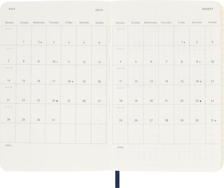 Actual product image Moleskine Notebook (A6, Pocket, English)