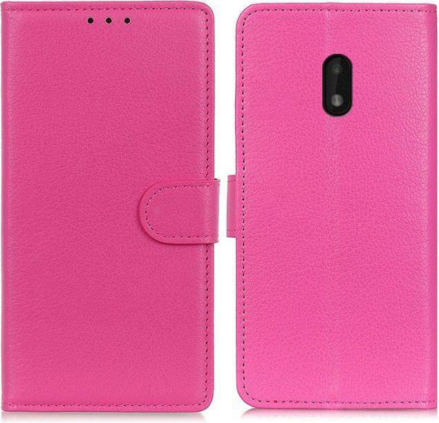 Productafbeelding MU Classic Litchi Leren Boekomslag Serie (Nokia C1 Plus)