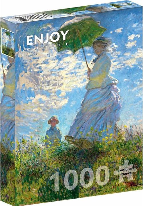 Actual product image Enjoy Puzzle ENJOY-1215 - Claude Monet: Woman with a Parasol, Puzzle, 1000 Pieces (1000 pieces)