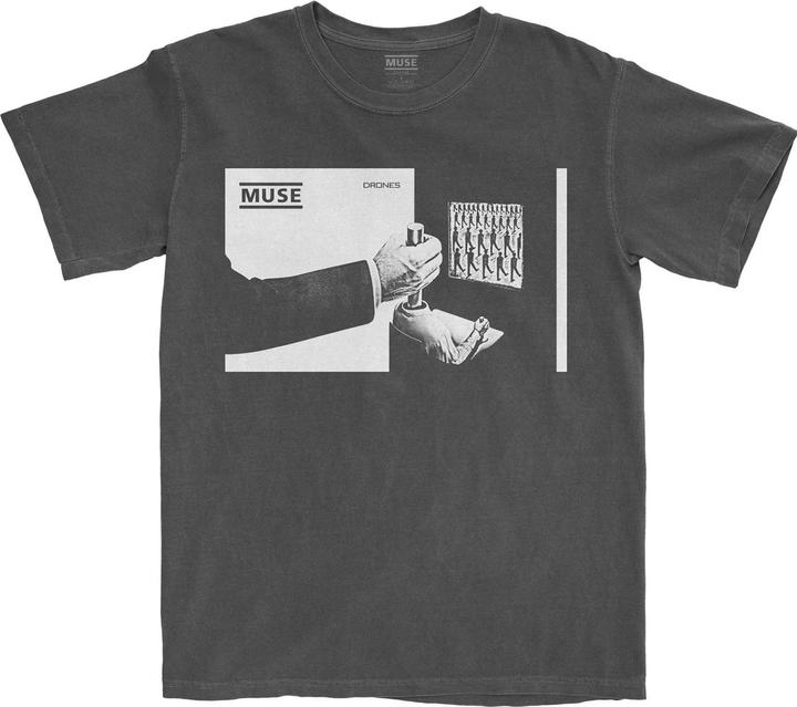 Muse Unisex Adult Shifting Cotton T-Shirt (XXL)