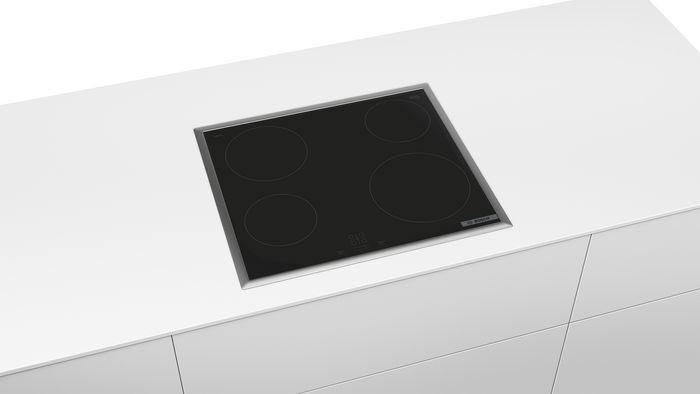 Image du produit Bosch Hausgeräte Set four encastrable, HBA510BA3 + PKE645BA2E, Four encastrable, Plaque de cuisson électrique
