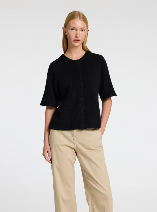 Produktbild Selected Femme Wollgemisch Kurzarm Strickjacke (L)