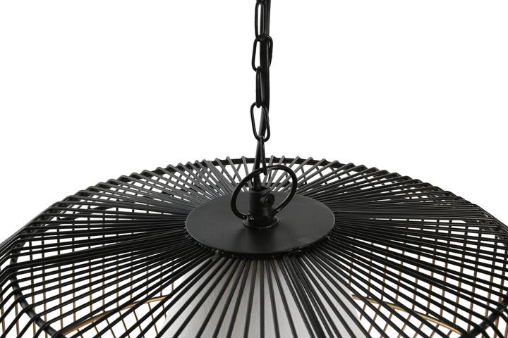 Actual product image DKD Home Decor Ceiling Light 42 x 42 x 23 cm Black Golden Iron 50 W