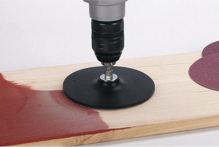 Image du produit wolfcraft wolfcraft 1 plateau de ponçage caoutchouc BM, S=8mm, ø125mm