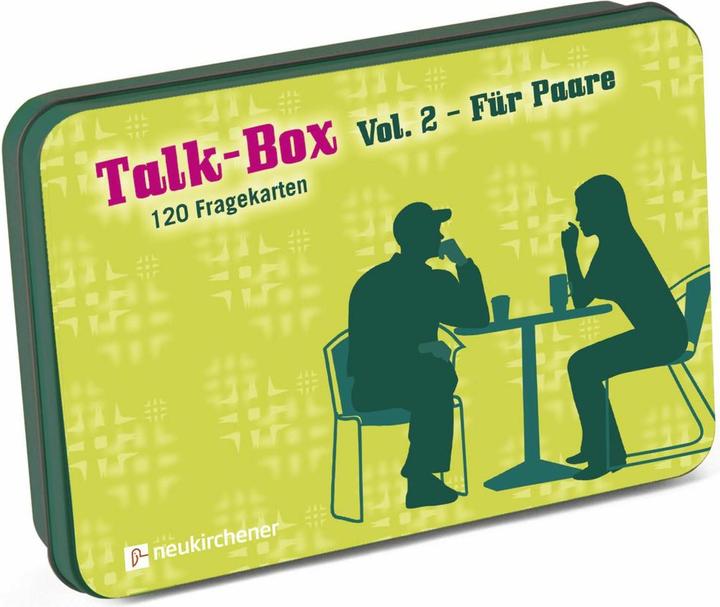 Produktbild Talk-Box 2 - Für Paare (Deutsch, Hanna Schott Claudia Filker, 2014)