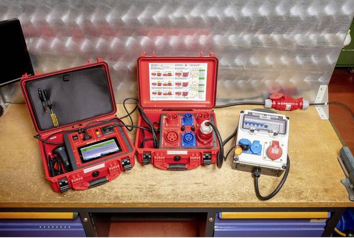 Actual product image Benning ST 755+ appliance tester (CAT II 300V)