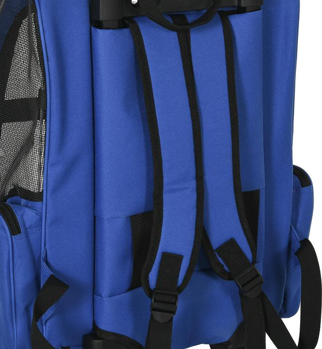 Image du produit PawHut Sac pour chien 2 en 1 utilisable comme trolley ou sac à dos (Chien, Respirant)