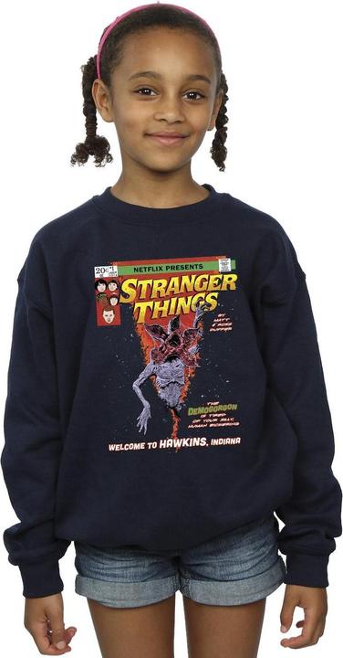 Immagine prodotto Netflix Stranger Things Comic Cover Felpa Ragazze (152, 158)