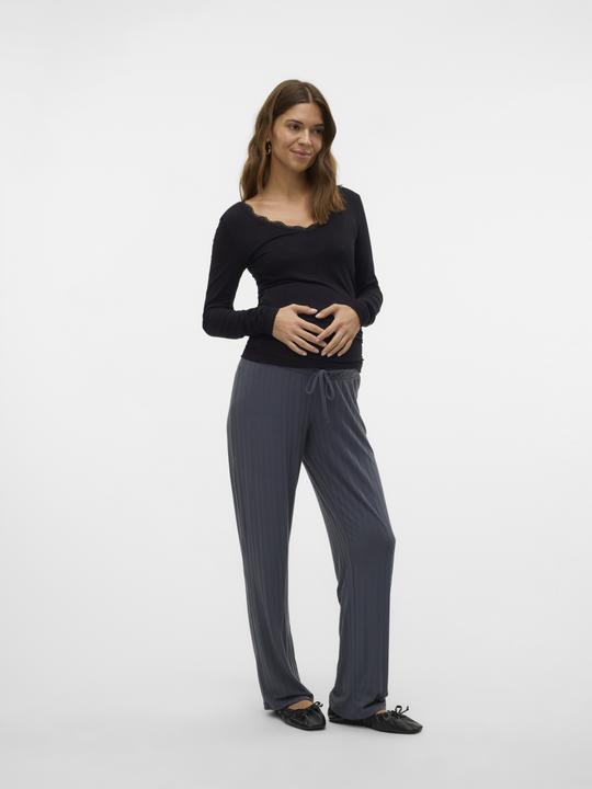 Actual product image Mamalicious Regular fit mid rise trousers Trousers (S)