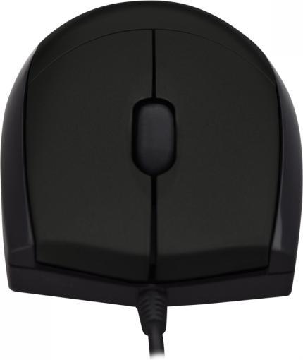 Actual product image V7 Mouse Optical All Blk (Cable)