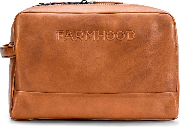 Farmhood Memphis XL Kulturbeutel Leder 30 cm (6 l)