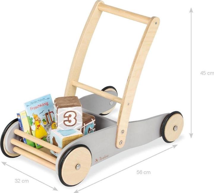 Actual product image Pinolino Baby walker Uli gray