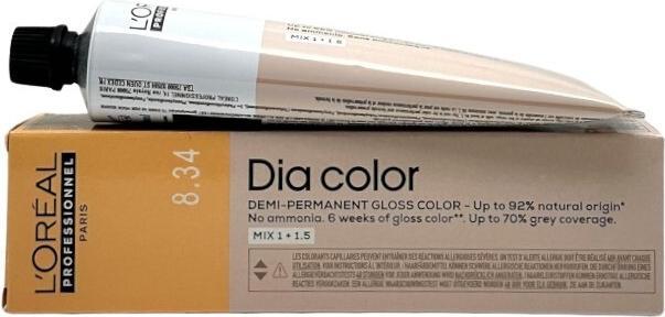 L'Oréal Paris Loreal DIA Color 8,34 Hellblond Gold Kupfer 60 ml (8.34 hellblond gold kupfer)