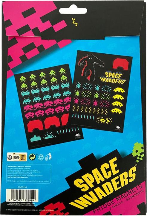 Produktbild Space Invaders Magnetic Pins
