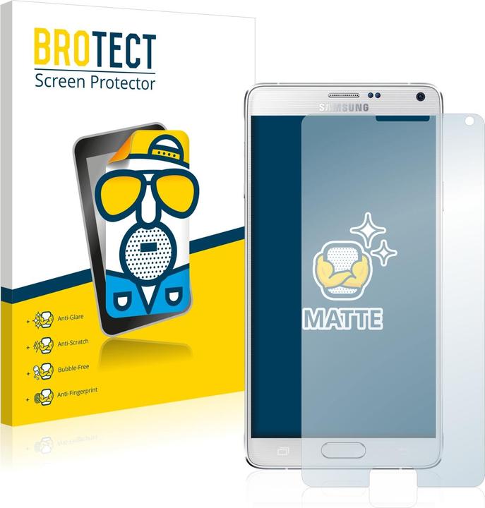 Image du produit BROTECT Film de protection antireflet Protection d'écran mat (2 pièce(s), Samsung Galaxy Note 4)