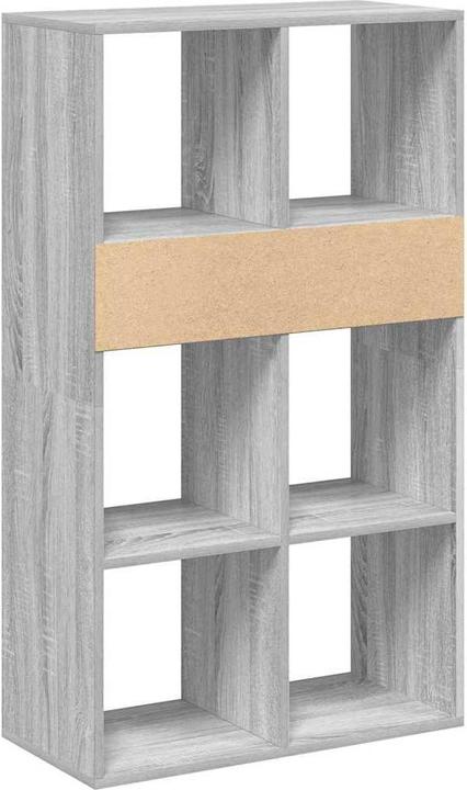 Produktbild VidaXL Bücherregal Grau Sonoma 66x31x112 cm Holzwerkstoff Lagerschrank