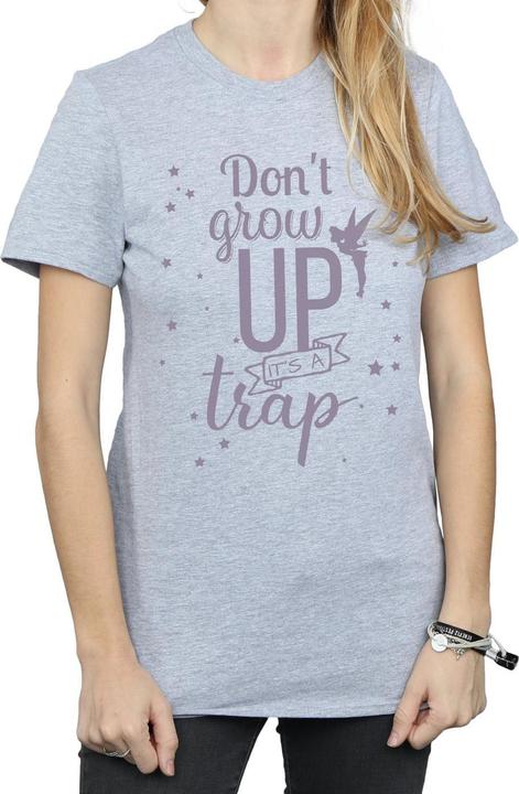 Immagine prodotto Disney Tinker Bell Don't Grow Up Maglietta Ampia Donna (XXL)