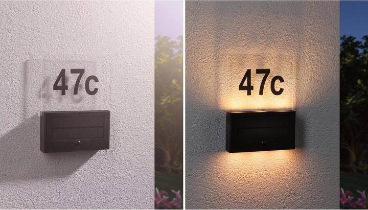 Immagine prodotto Paulmann Luce solare del numero civico (18 lm, IP44)