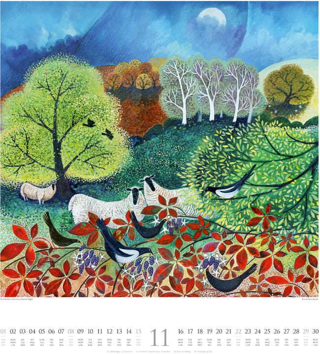 Produktbild Naive Malerei Kalender 2026 (48 x 54 cm, Harter Einband, Deutsch, Englisch, Französisch)