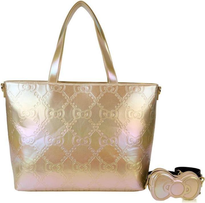 Produktbild Loungefly Hello Kitty by Tragetasche 50th Anniversary Gold