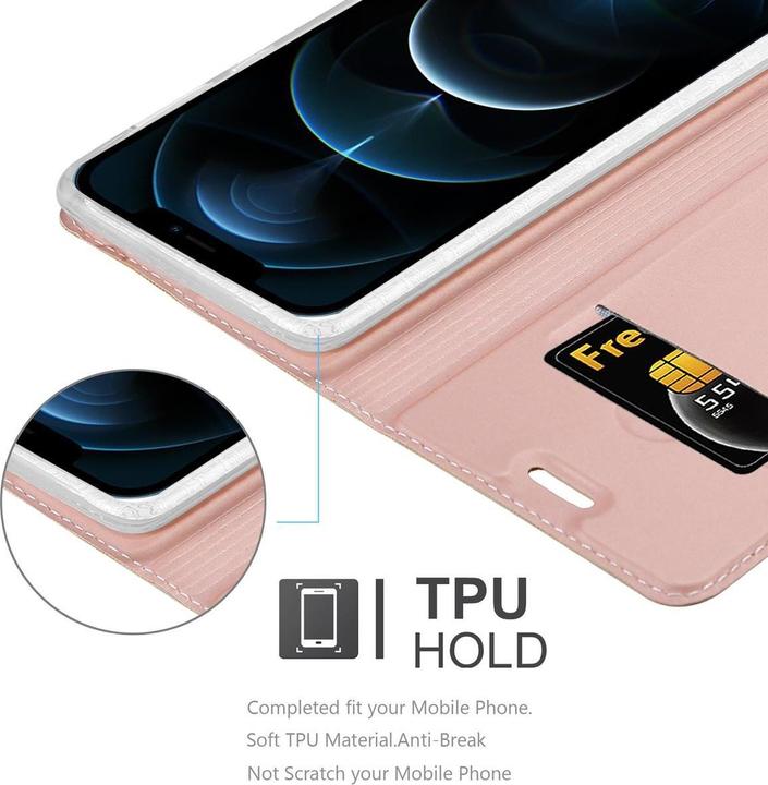 Produktbild Cadorabo Book Classy Style Cover (Apple iPhone 12, Realme 12 Pro+)