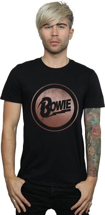 Produktbild David Bowie Rose Gold Circle TShirt (XXL)