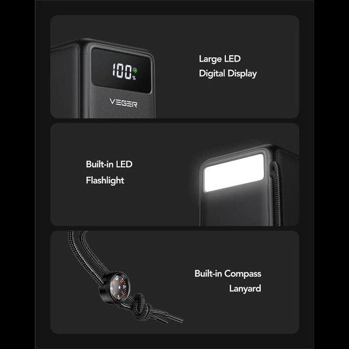 Produktbild Veger Tank Lite (50000 mAh, 22.50 W, 185000 Wh)